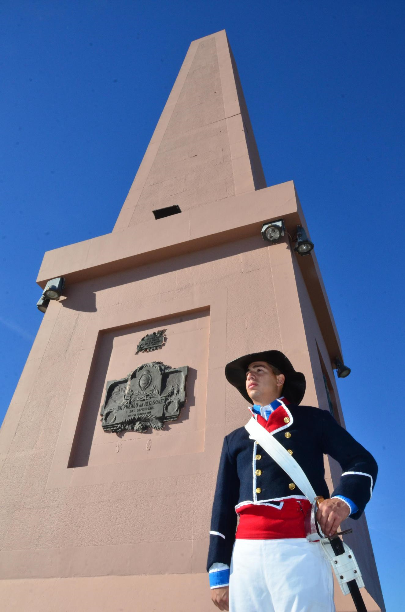 Bandeira Imperial 1827 Igreja de Carmen de Patagones Argentina